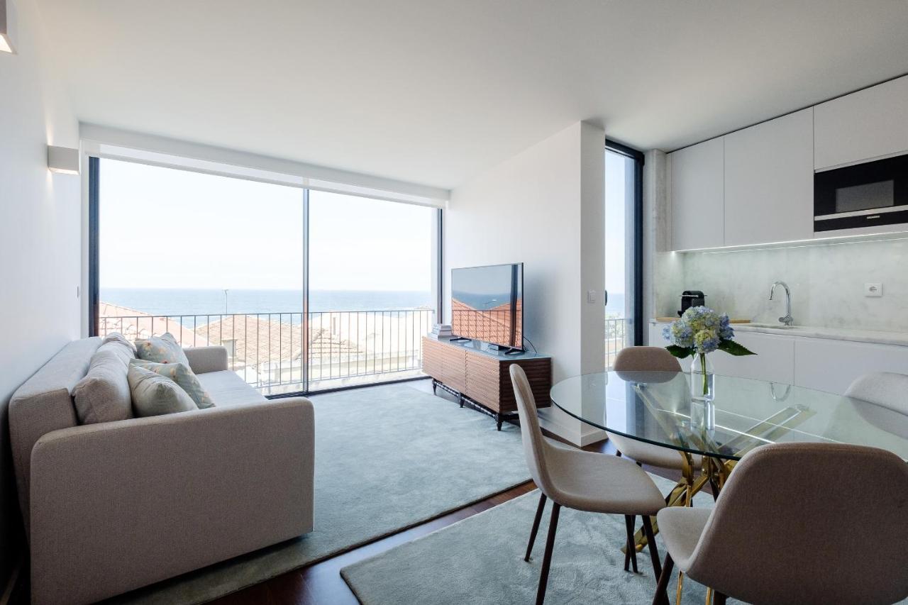 Boutique Rentals- Bliss By The Sea Apt- Ocean Views In Foz Beach Porto Buitenkant foto